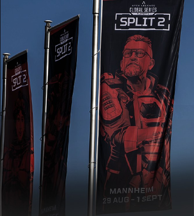 Event flags, Mannheim