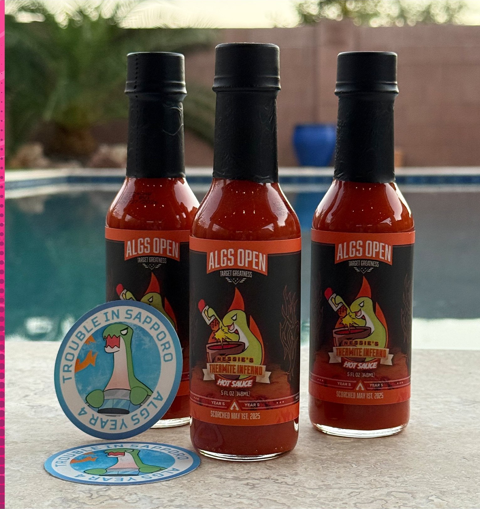 Limited-run event hot sauce